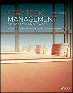 Strategic Management Concepts and Cases, 3rd Edition