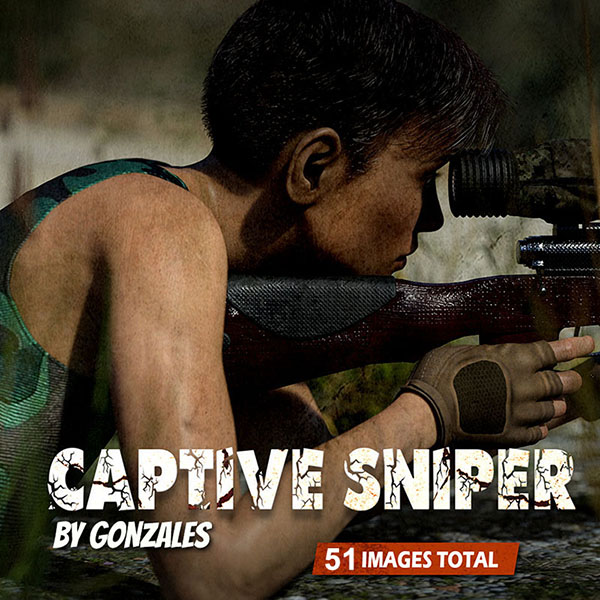 [Comix] Captive Sniper / Captive Sniper by GonzalesArt (GonzalesArt) [3DCG, torture, oral, anal, fisting, gangbang] [JPG] [eng]