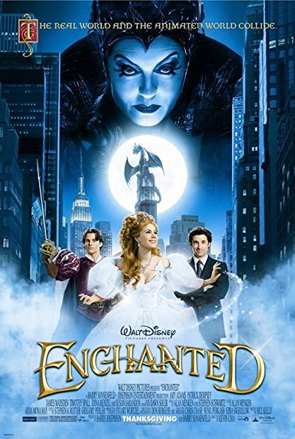 Enchanted 2007 720p BluRay 999MB HQ x265 10bit-GalaxyRG