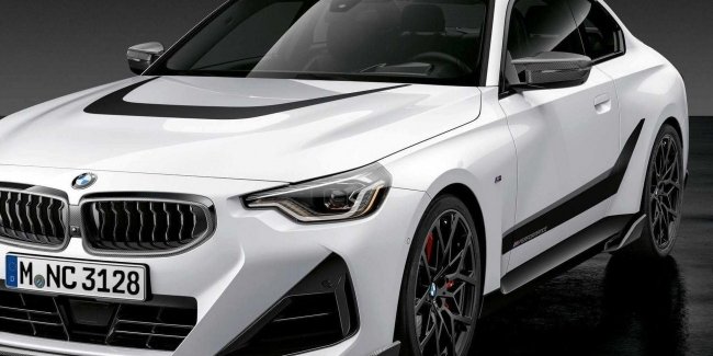 Новое купе BMW 2-Series в комплектен от M Performance