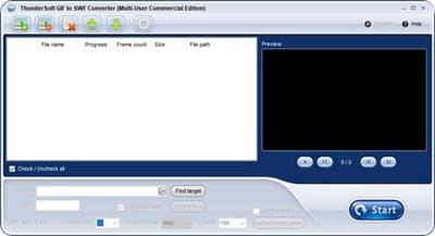 ThunderSoft GIF to SWF Converter 3.8.0.0