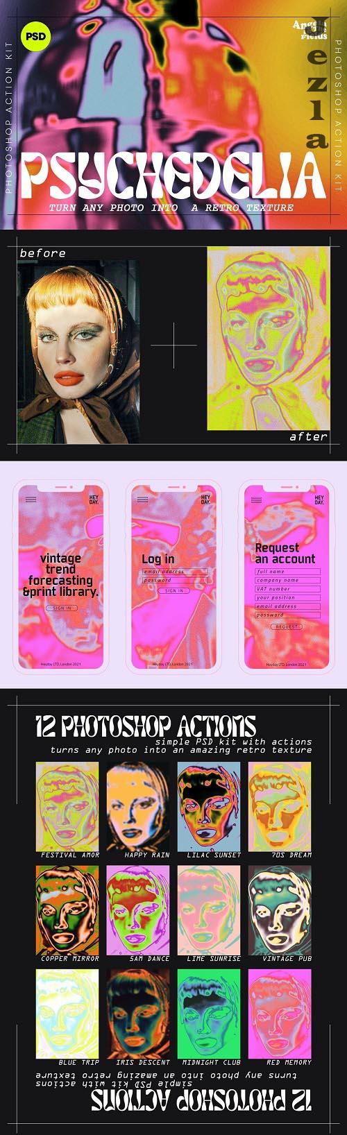 Psychedelic Texture Kit - 6243514