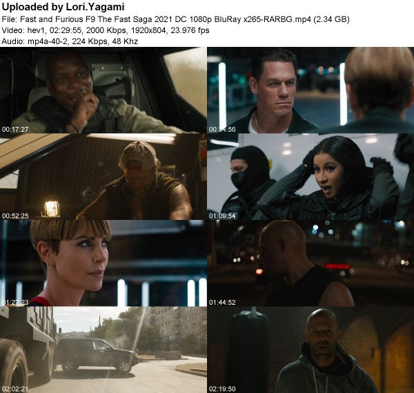 Fast and Furious F9 The Fast Saga (2021) DC 1080p BluRay x265-RARBG