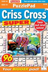 PuzzleLife PuzzlePad Criss Cross Super - 09 September 2021