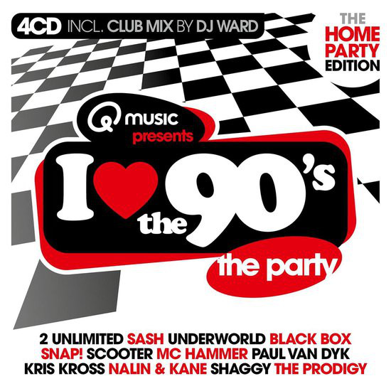 I Love The 90's: The Home Party Edition (4CD) (2021) Mp3