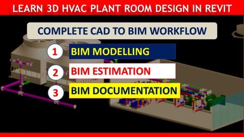 Udemy - Step by Step Design of 950TR HVAC Plant Room in Revit MEP