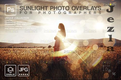 Sunlight Photo Overlays, Sunlight Overlays, Sun Flares V2 - 1583934