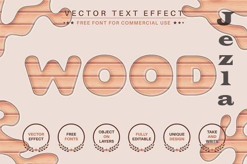 Light wood - Editable Text Effect - 6502348 Light wood - Editable Text Effect - 6502348
