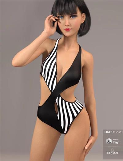 FIFTY FIFTY SWIMWEAR FOR GENESIS 8 FEMALE(S)