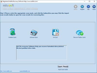 Aidfile Recovery Software 3.7.5.3