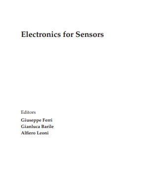 Electronics for Sensors by Giuseppe Ferri
