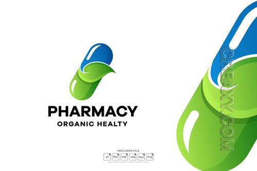 Pharmacy Gradient Colorful Logo Template