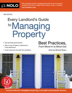 Every Landlord's Guide to Managing Property : Best Practices, From Move In to Move Out, 3rd Edition (PDF)