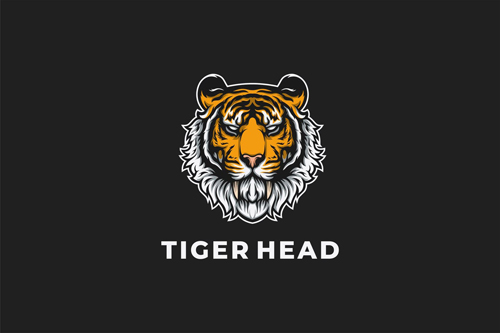 Tigre Head Mascot Design