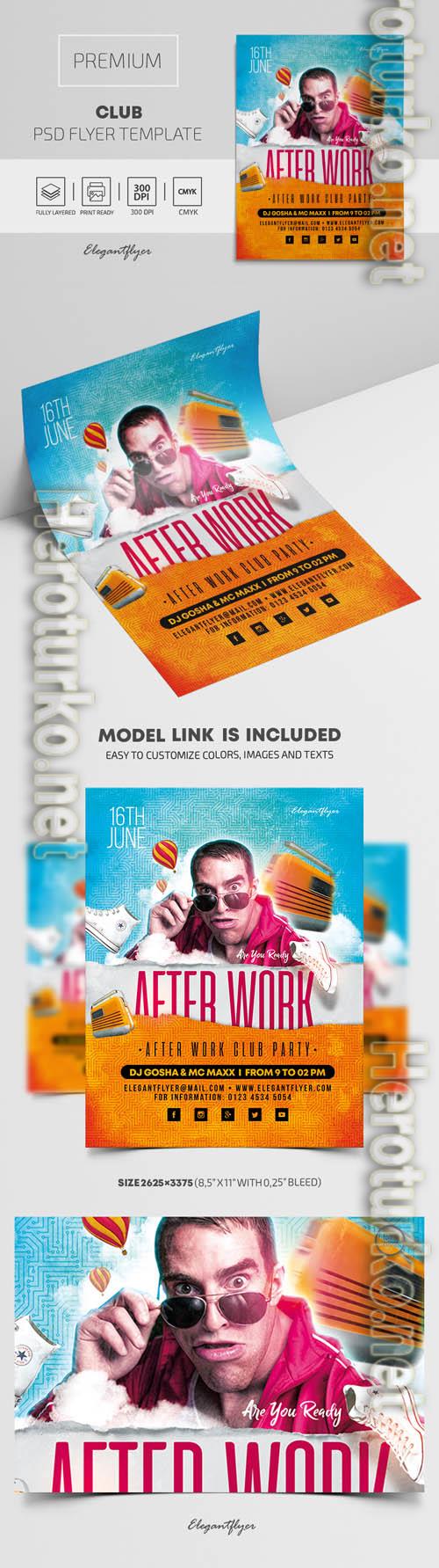 Club  Premium PSD Flyer Template