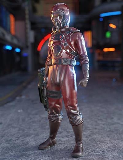 BATTLE PILOT OUTFIT FOR GENESIS 8 MALE(S)