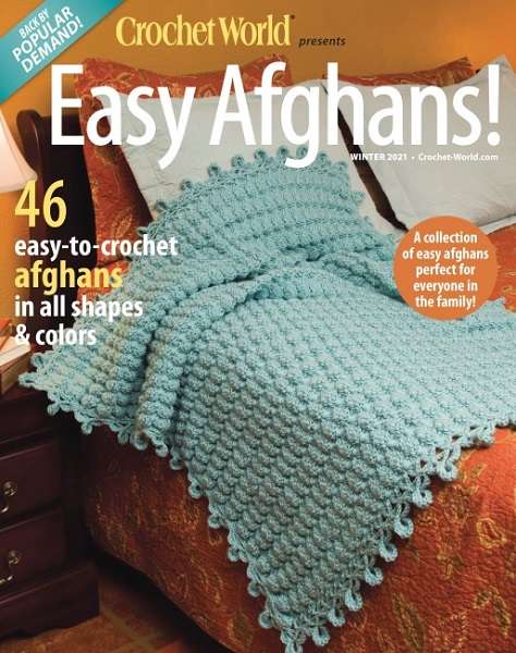 Crochet World Specials - Easy Afghans – Winter 2021