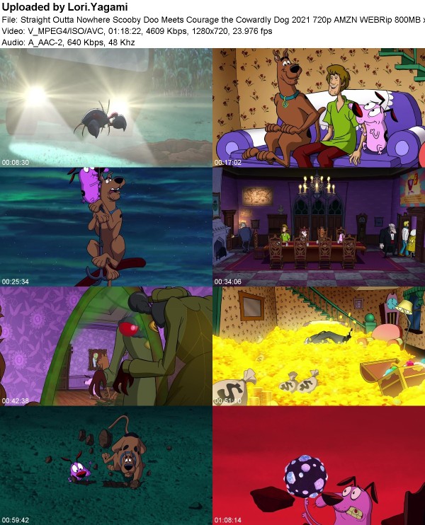 Straight Outta Nowhere Scooby Doo Meets Courage the Cowardly Dog (2021) 720p AMZN WEBRip x264-Gal...