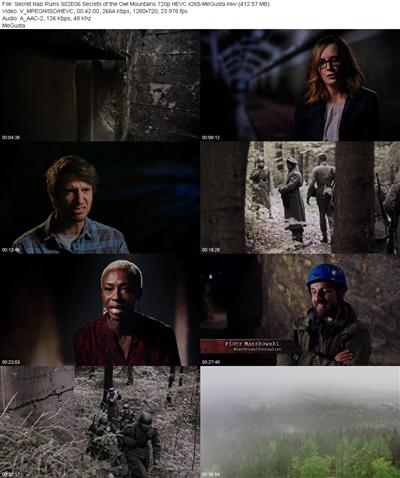 Secret Nazi Ruins S02E06 Secrets of the Owl Mountains 720p HEVC x265 