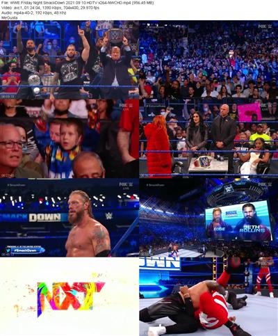 WWE Friday Night SmackDown 2021 09 10 HDTV x264 NWCHD