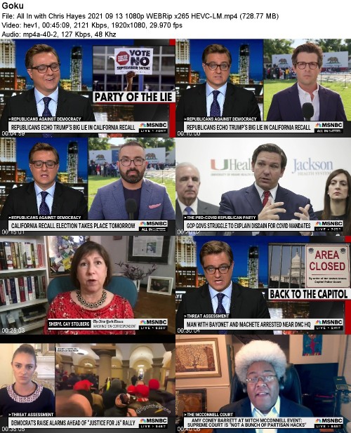 All In with Chris Hayes 2021 09 13 1080p WEBRip x265 HEVC-LM
