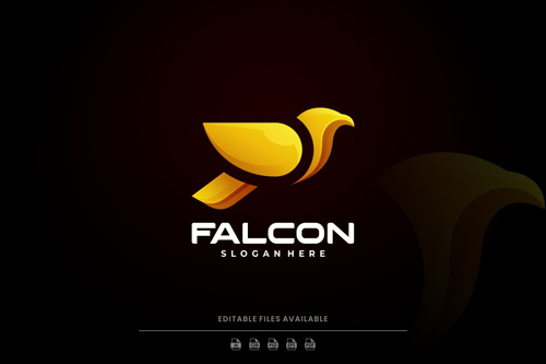 Falcon Gradient Logo