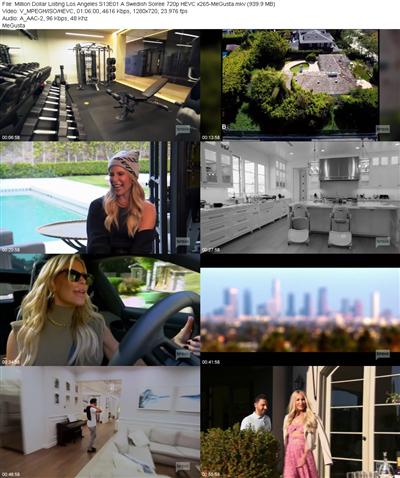 Million Dollar Listing Los Angeles S13E01 A Swedish Soiree 720p HEVC x265 