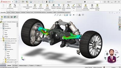 Solidworks Simulation (Static & Flow )& Motion Analysis 2021