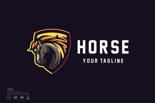 Horse esport logo