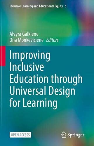 Improving Inclusive Education through Universal Design for Learning