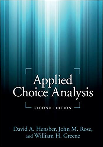 Applied Choice Analysis Ed 2