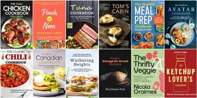30 Assorted Cooking Books Collection September 04, 2021