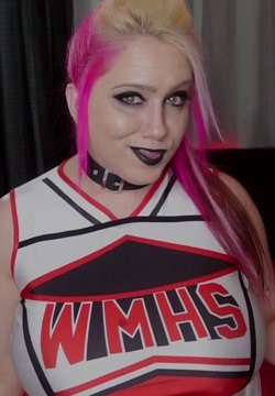 Solo punk cheerleader joi and fuck