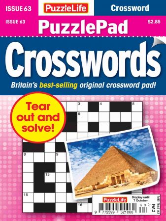 PuzzleLife PuzzlePad Crosswords   Issue 63, 2021