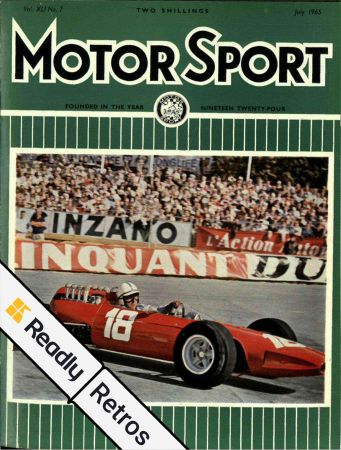 Motor Sport: Retros   July 1965
