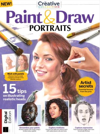Paint & Draw Portraits   Issue 21, 2021