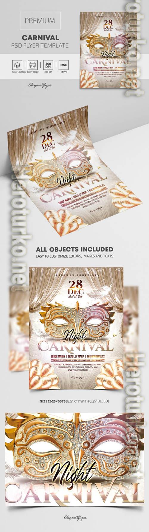 Carnival Premium PSD Flyer Template
