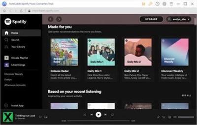 NoteCable Spotify Music Converter 1.0.0 Multilingual