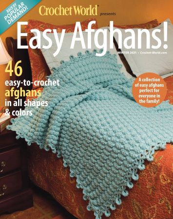 Crochet World Specials - Easy Afghans!   Winter 2021
