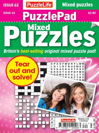 PuzzleLife PuzzlePad Puzzles   Issue 62, 2021