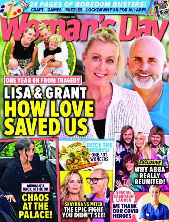 Woman's Day Australia   September 20, 2021