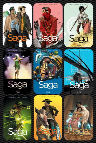 Image Comics Complete TPB 1 - 9 - SAGA Series