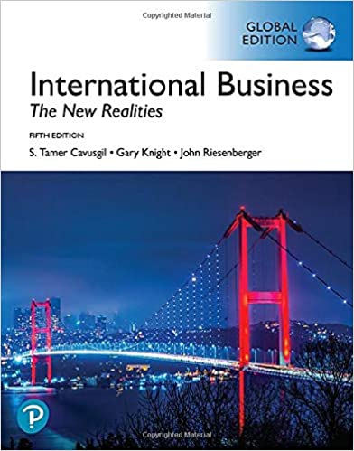 International Business The New Realities, Global Edition, 5th Edition
