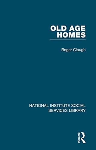 Old Age Homes (National Institute Social Services Library)