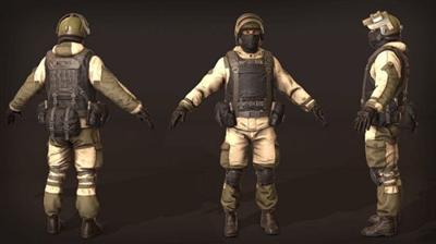 Unreal Engine Marketplace   Russian Soldier Military and Police Customizable v1.0 (4.26)