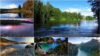 Wonderful scenery of rivers (Pack 138)