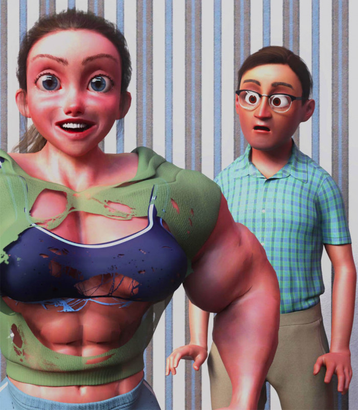 Lingster - Tina Toon's Tremendous Transformation 3D Porn Comic