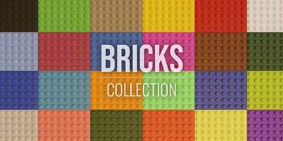 Blender Market   Bricks Collection (3D Model)