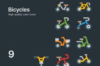 Vector Bicycle Icons