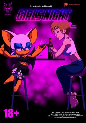 Murasaki - Girls Night (Sonic The Hedgehog) Porn Comic